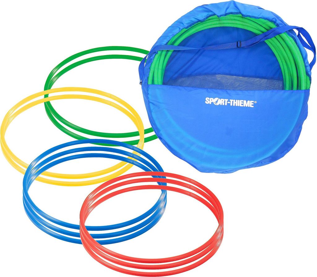Sport-Thieme Gymnastikreifen-Set "ø 50 cm", Bunt