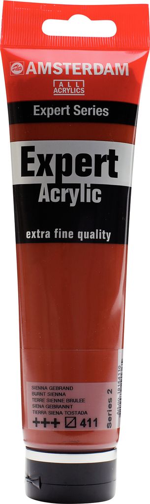 Amsterdam Expert Series Acrylfarbe Tube 150 ml Siena Gebrannt 411