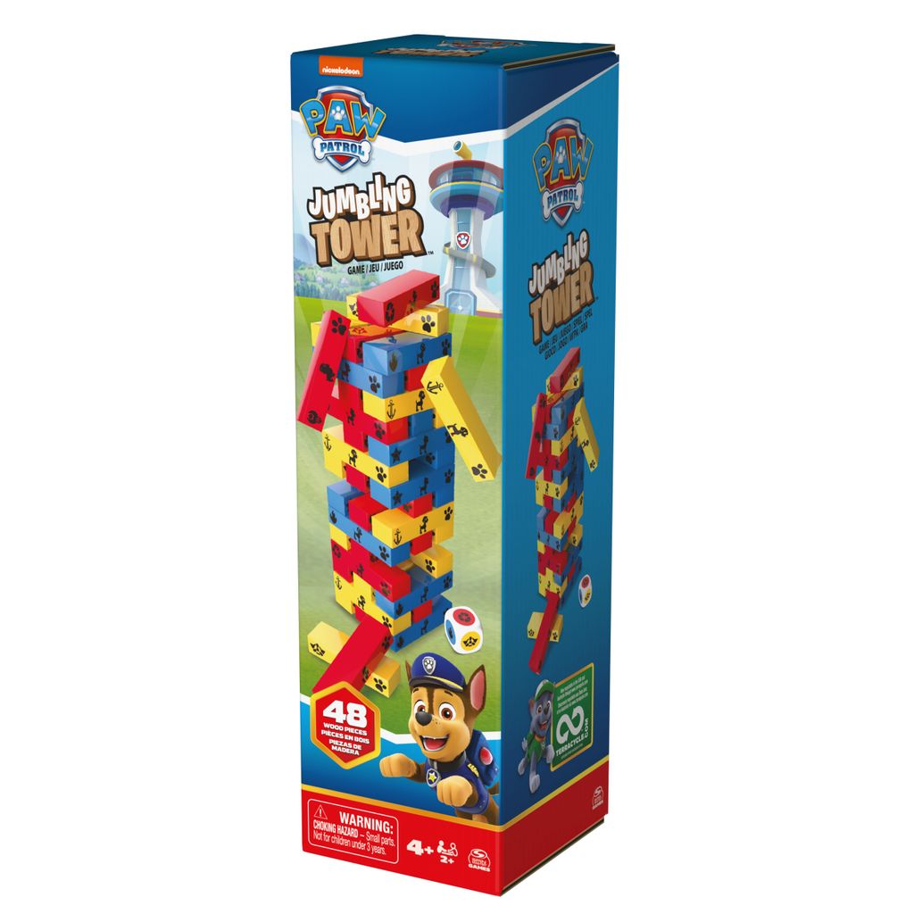Games LA PAT PATROUILLE - TOUR JENGA La Pat' ... Image du produit 