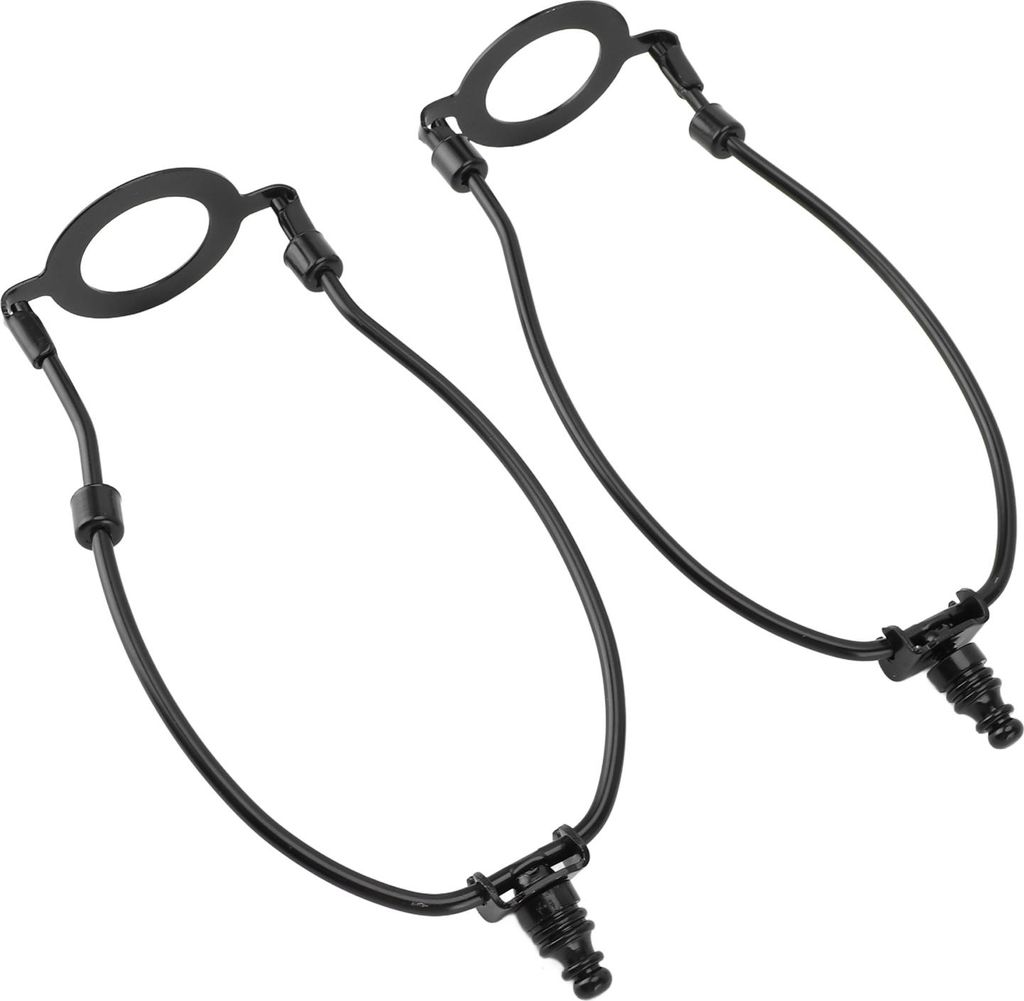 2St. Verstellbare Lampenschirmhalterung mit E26 Sockel Metall Lampenschirmhalterung für Tisch- und Stehlampen Schwarz