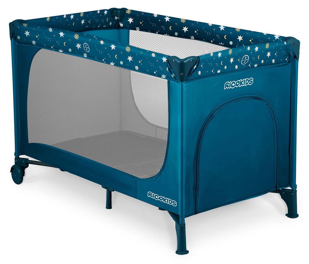 Reisebett + Matratze + Tasche 125 x 65 x 78 cm RK-240 Produktbild 