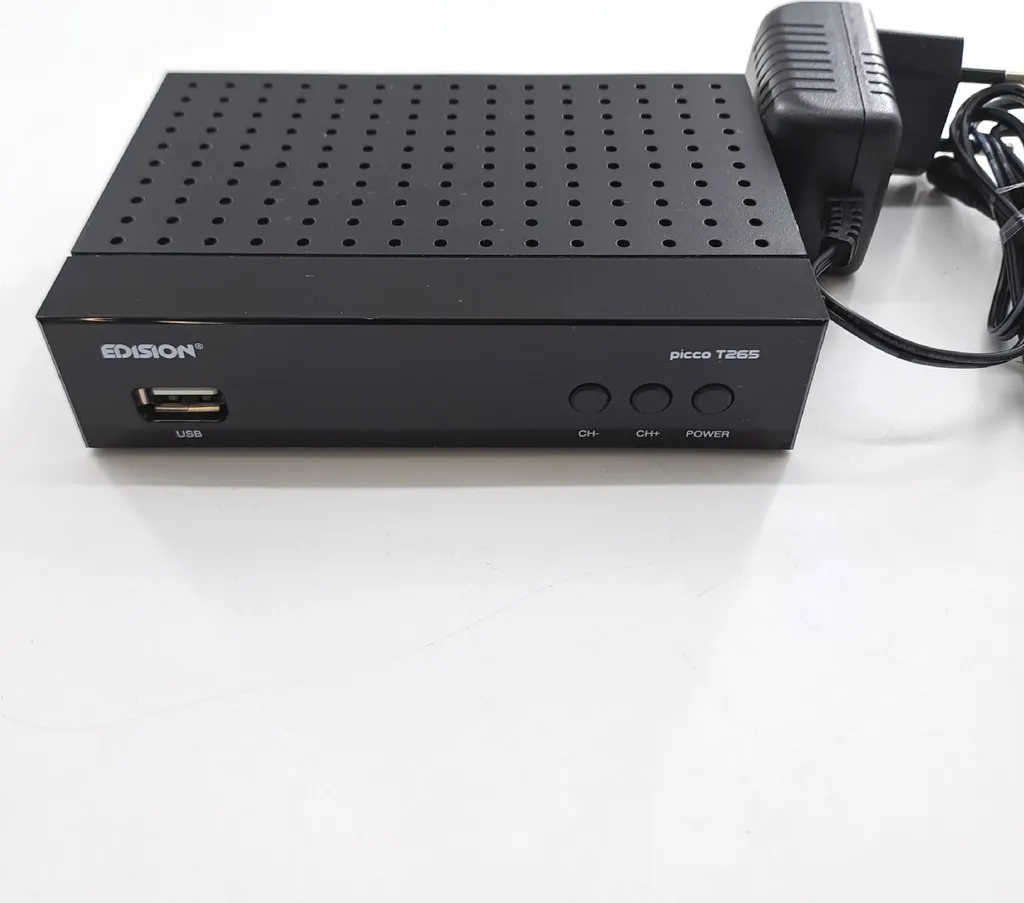 Décodeur TNT HD DVB-T2 Edision Picco T265 H.265 HEVC avec Port USB - 16