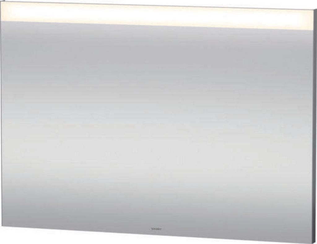 Duravit Xbase, Möbel-Set wandhängend, mit LED-Spiegel, Waschtisch und Waschtischunterschrank, Breite 1000 mm, XB007205353
