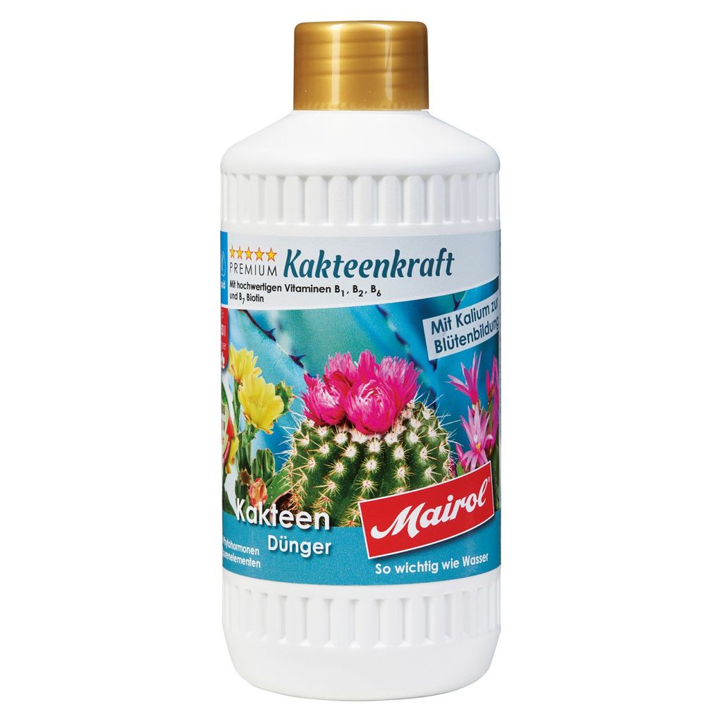 Mairol® 49052 Mairol® Kakteenkraft Kakteendünger 0,5 l Zdjęcie produktu 