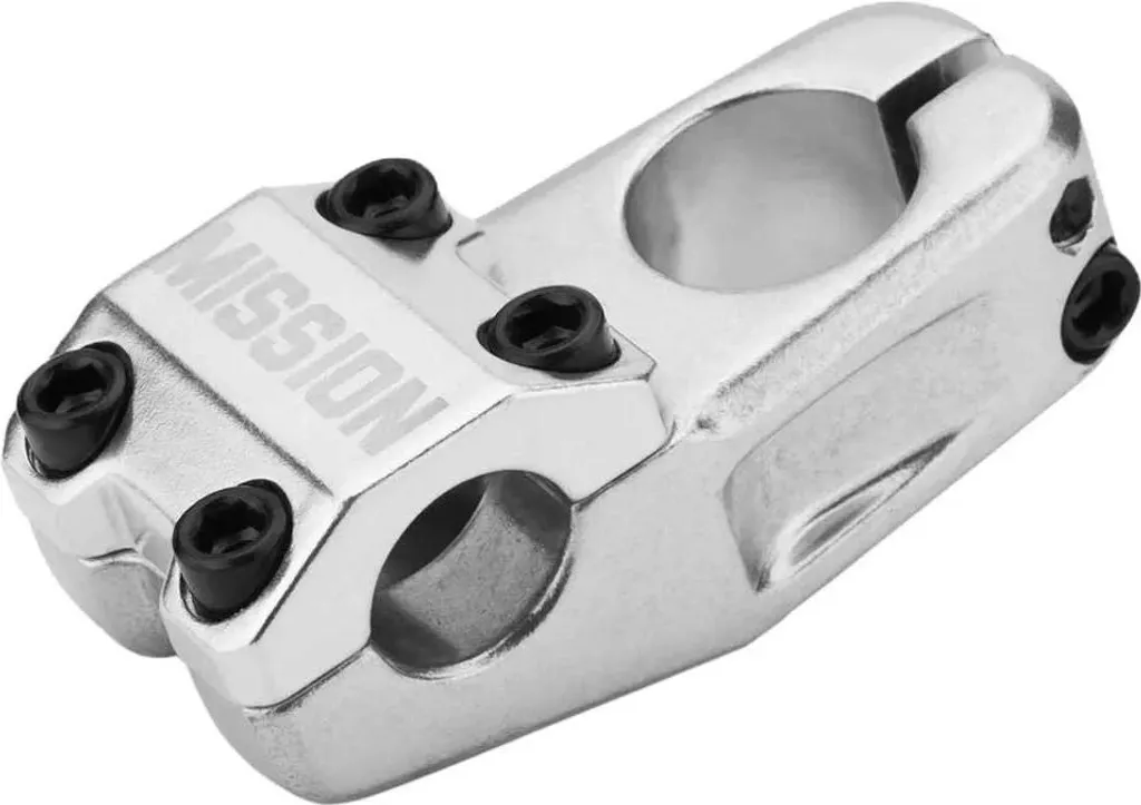 Potence Mission Control Argent 50 mm inclinaison 0º en Aluminium 22.2