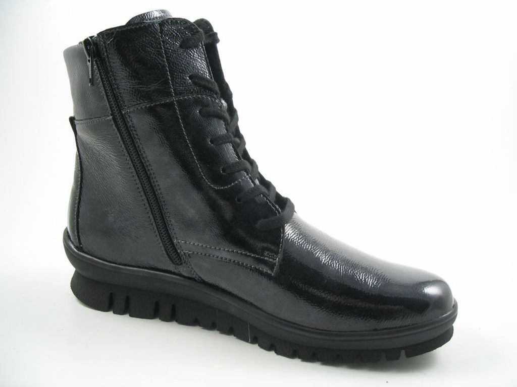 Semler Damen  Schnürstiefel & Boots ungefüttert grau Gr. 5 Produktbild 