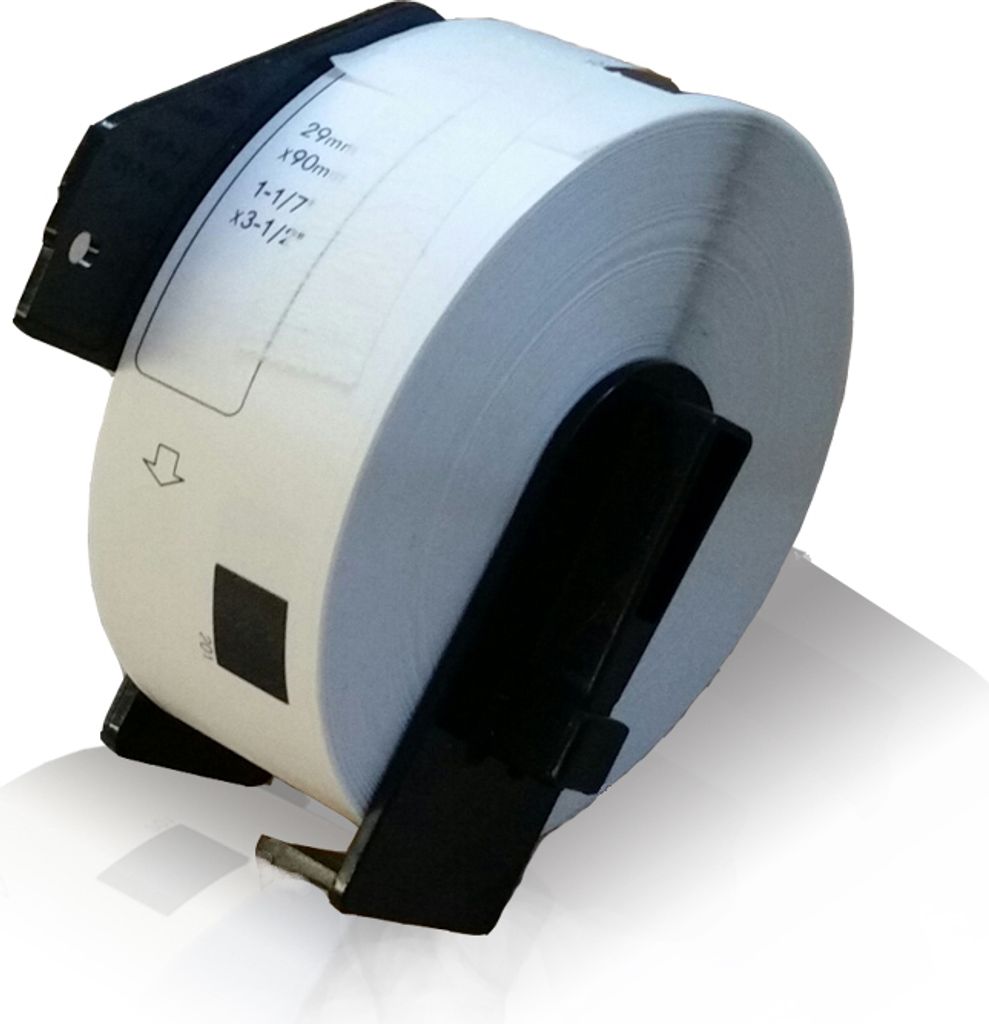 Print-Klex kompatible Etiketten-Rolle kompatibel mit Brother DK-11201 P-Touch QL560VP P-Touch QL560YX P-Touch QL570 P-Touch QL580P-Touch QL580N P-T...