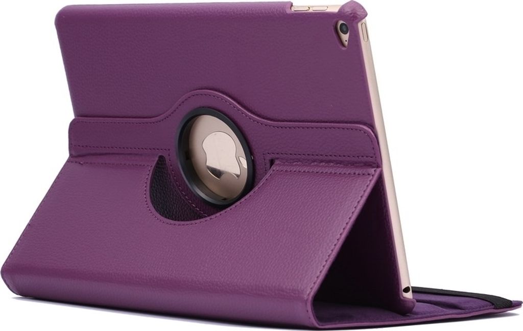 Mobigear DuoStand iPad Air 2 (2014) Hülle Drehbare Klapphülle - Lila