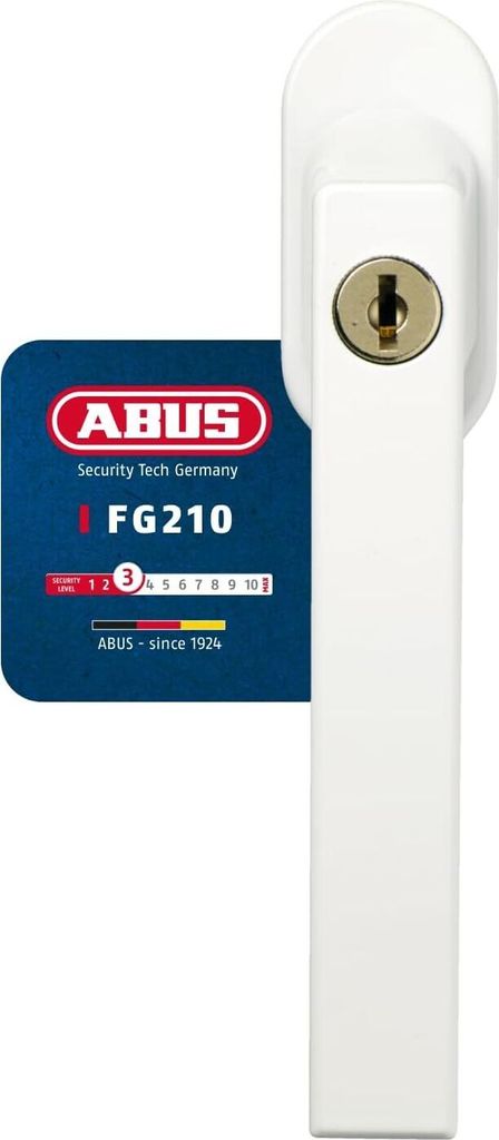 ABUS Abschließbarer Fenstergriff FG210 AB210 - 3er Set - Produktbild 