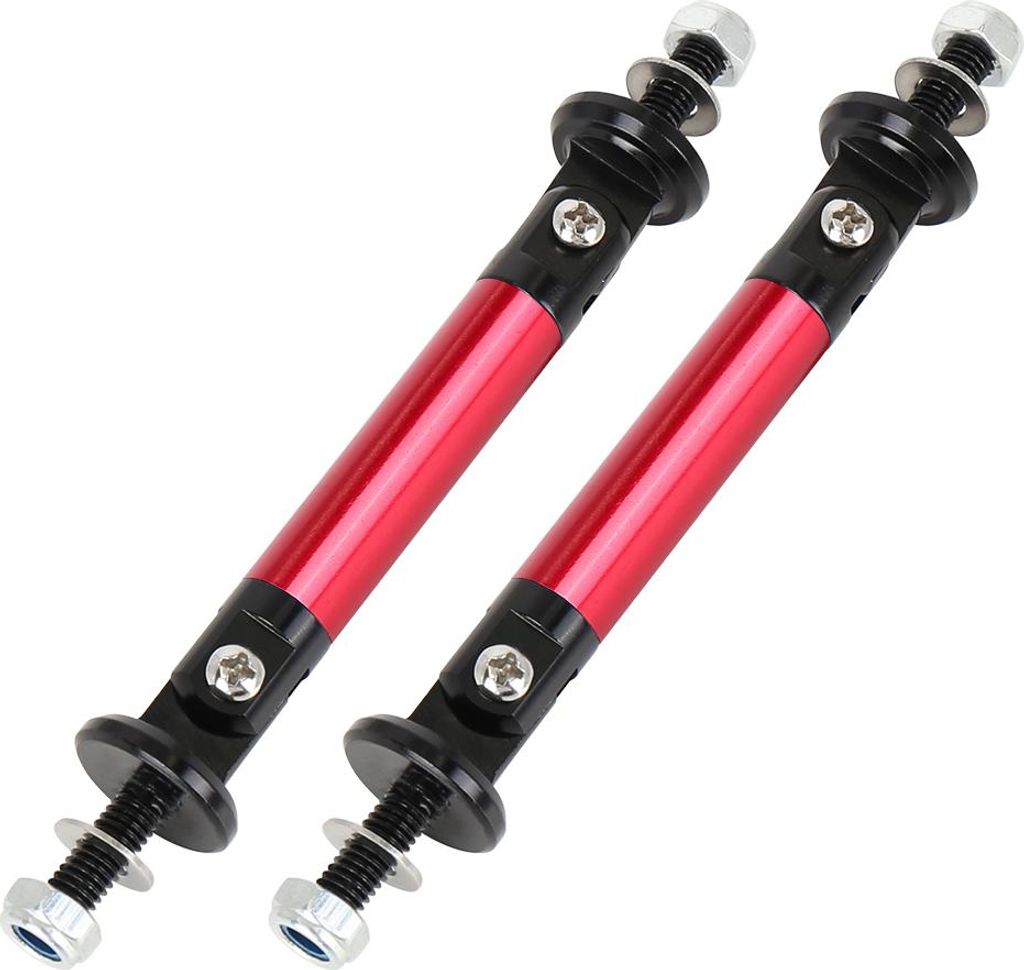 2St verstellbare Frontstoßstange Separator Haltestange rot
