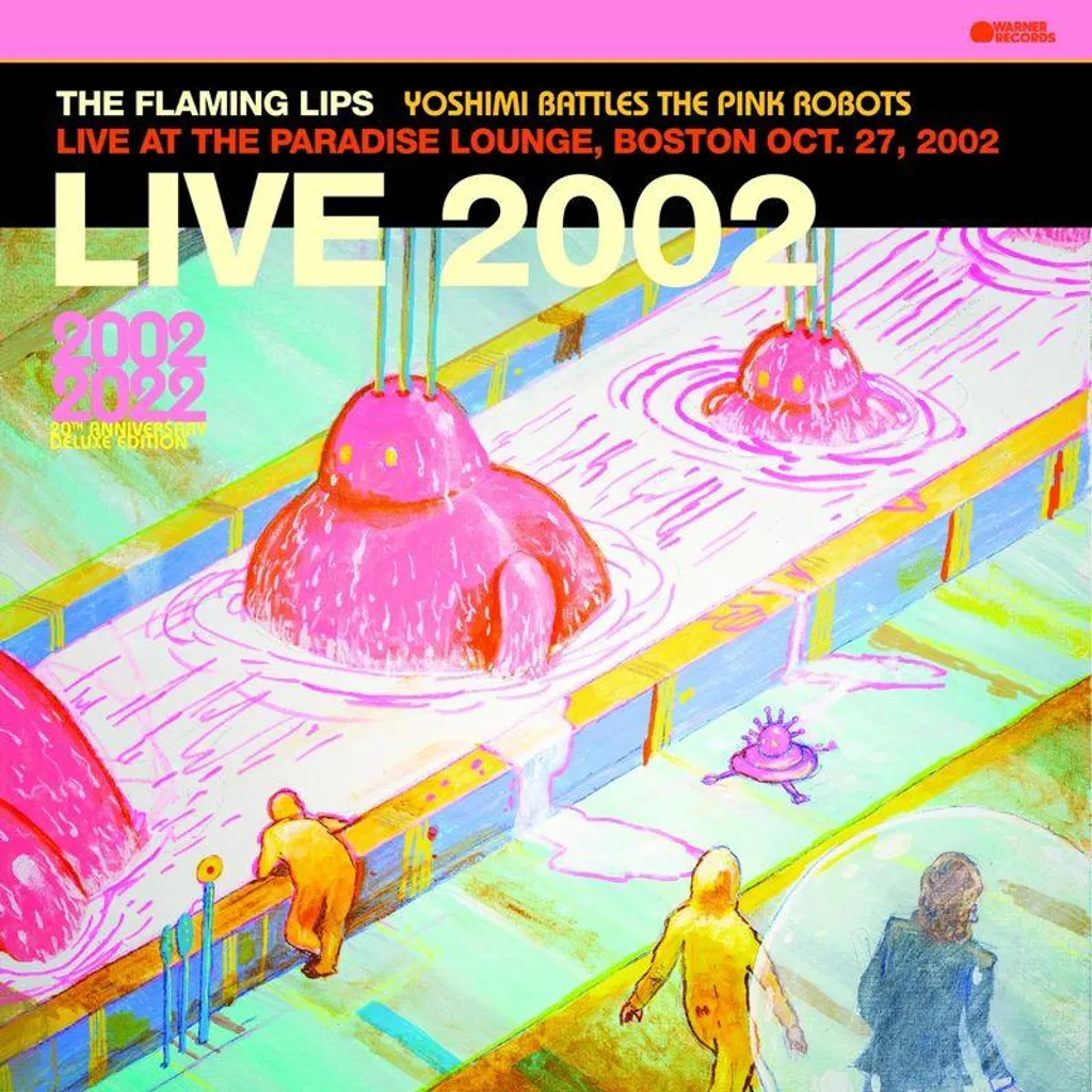 The Flaming Lips Yoshimi Battles The Pink Robots Live Vinyl Rose LP