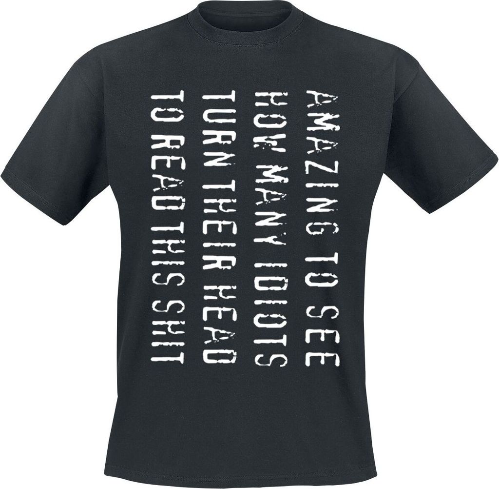 Sprüche T-Shirt Herren Amazing To See... schwarz M
