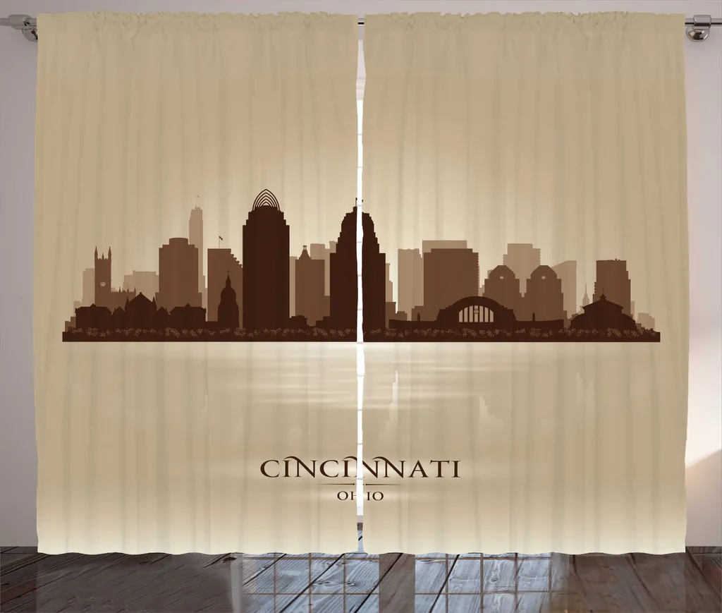 Tenda Rustica Cincinnati ABAKUHAUS Marrone Vintage 280x175