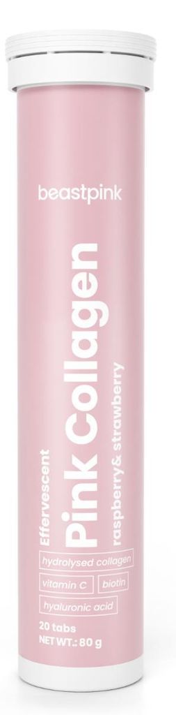 GymBeam - Pink Collagen Brausetabletten - BeastPink, 20 Produktbild 