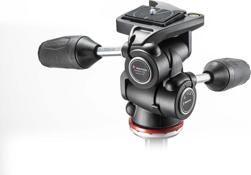 Manfrotto MH804-3W Stativkopf Schwarz Polymer 3/8"