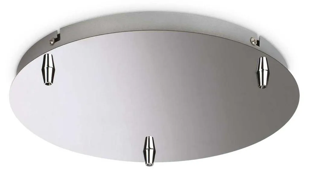 Rosace multiple Ideal Lux 285597 pour regrouper 3 lampes sans travaux