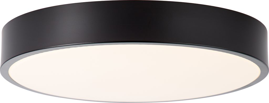Brilliant LED Deckenleuchte Slimline LED Wand- und Deckenleuchte, 33 cm, 2400 lm, 3000 K, schwarz/weiß