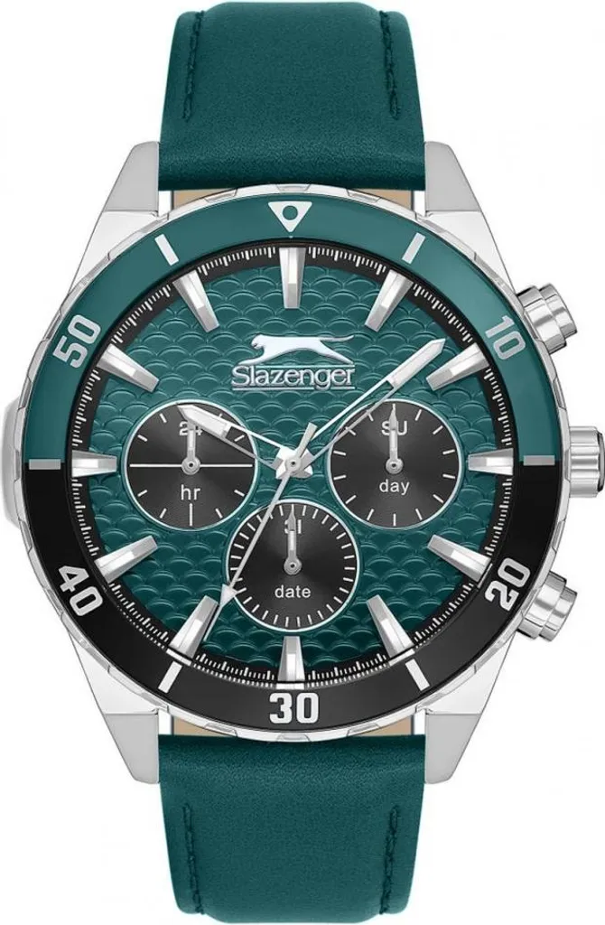 Montre-bracelet Analogique Slazenger Bleue pour Homme - Style Sport