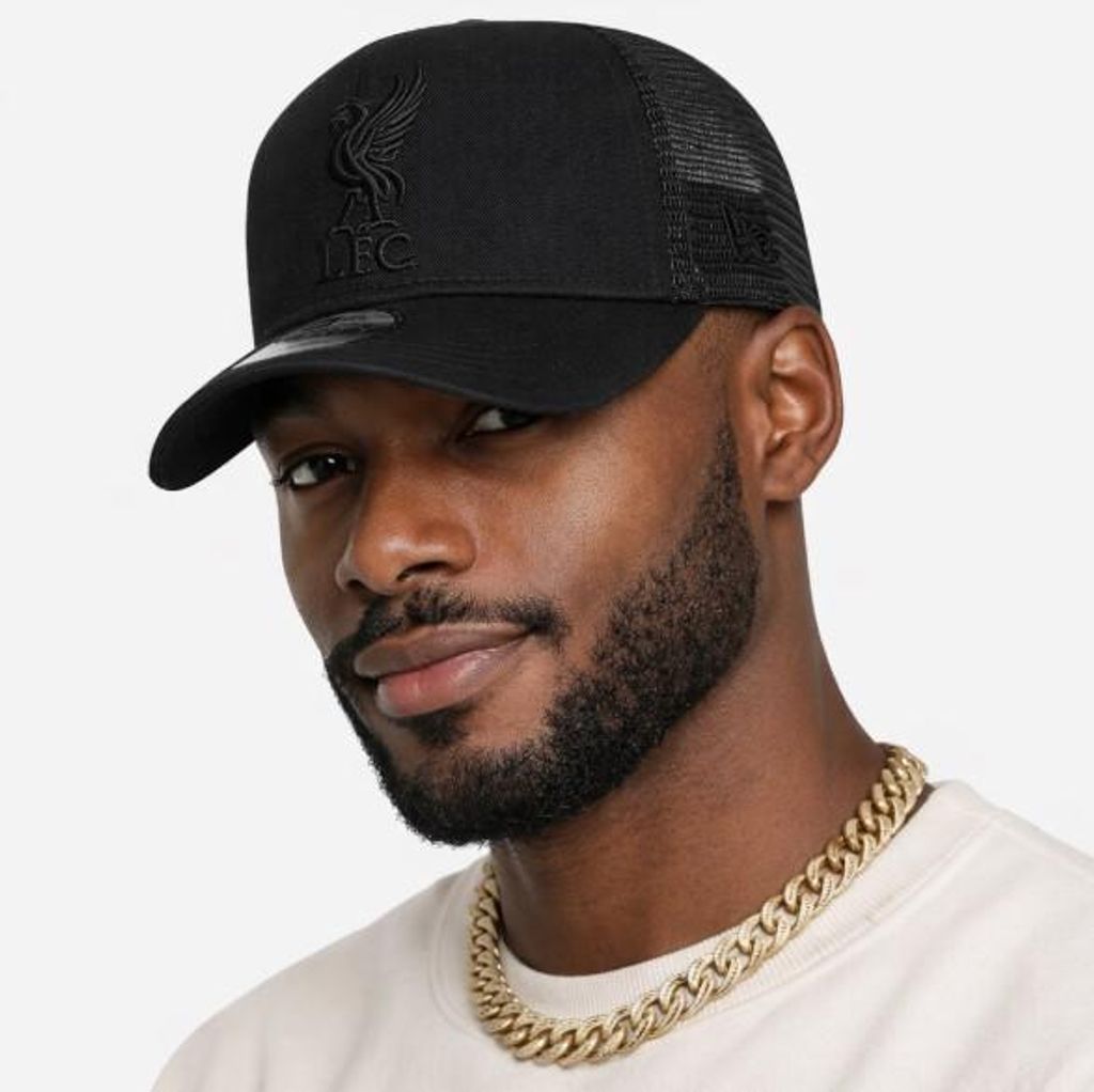 New Era A-Frame Mesh Trucker Cap - FC Liverpool schwarz Image du produit 