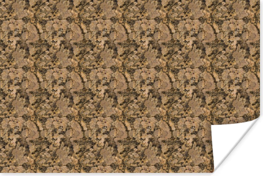 MuchoWow Poster Muster - Struktur - Granit 180x120 cm - Fotoplakat