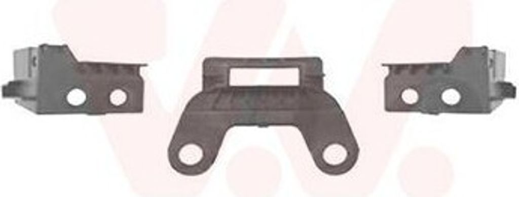 VAN WEZEL 4407569 Stoßstangenhalter mitte Vorne für RENAULT Megane IV Grandtour (K9A/M/N) Megane IV Schrägheck (B9A/M/N) Megane IV Limousine