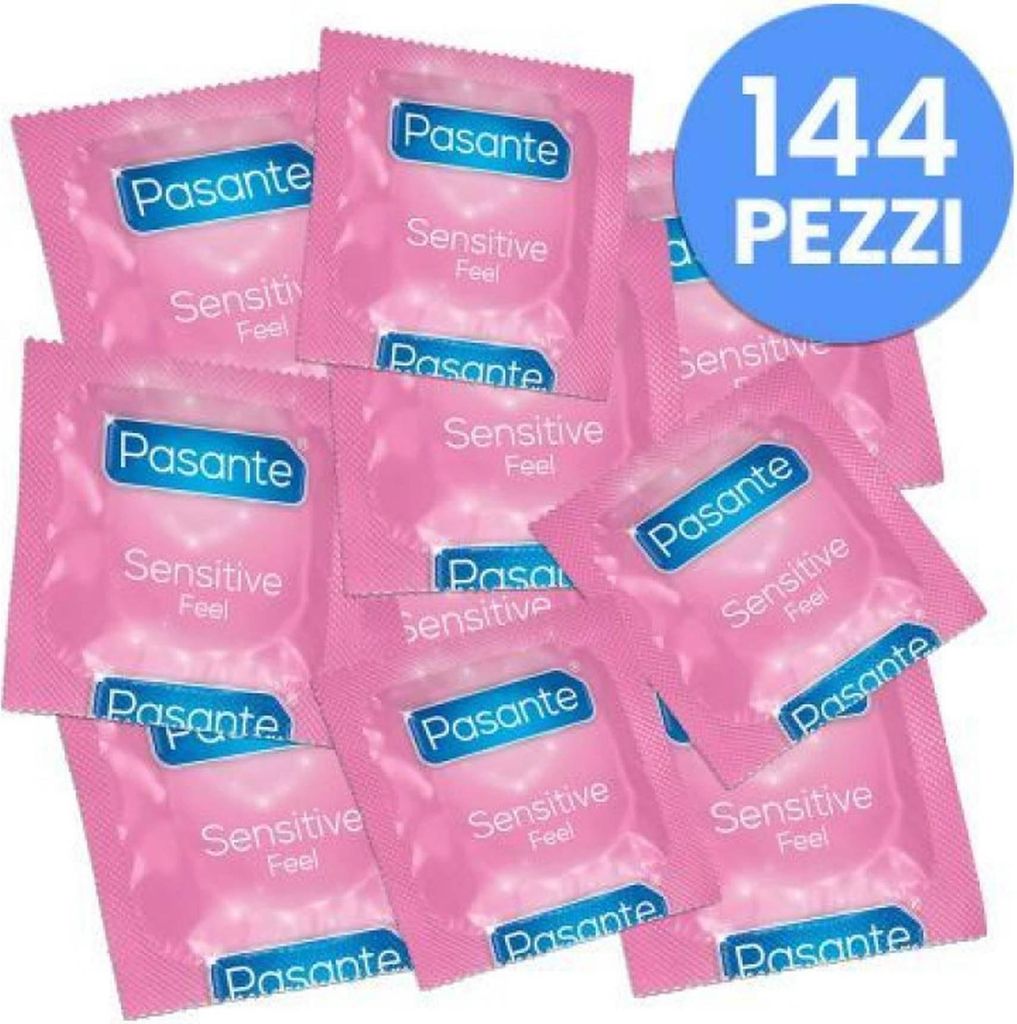 A collage of individually wrapped condoms.