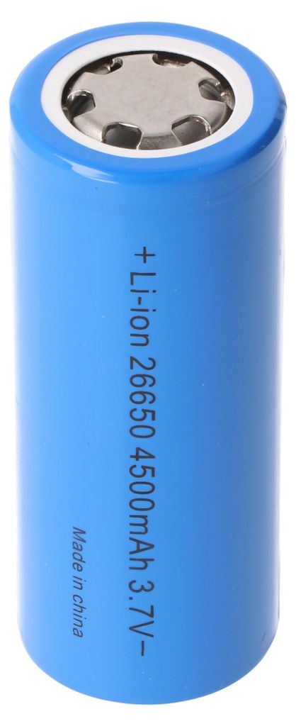 4500mAh akumulator litowo-jonowy 26650A 3.6V, 3.7V, maks. Zdjęcie produktu 