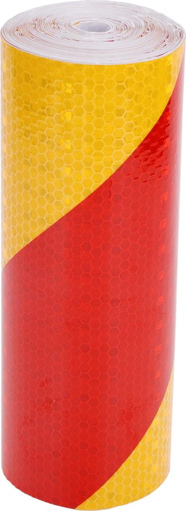 Universelles 32,81 Fuß x 7,87" Air-Release-Klebeband für Zierstreifen, Automobil-Zierstreifenband PVC Rot, Gelb