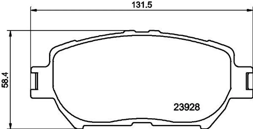 Fini les bruits de freins : Plaquettes de frein HELLA Camry V3 8DB 355