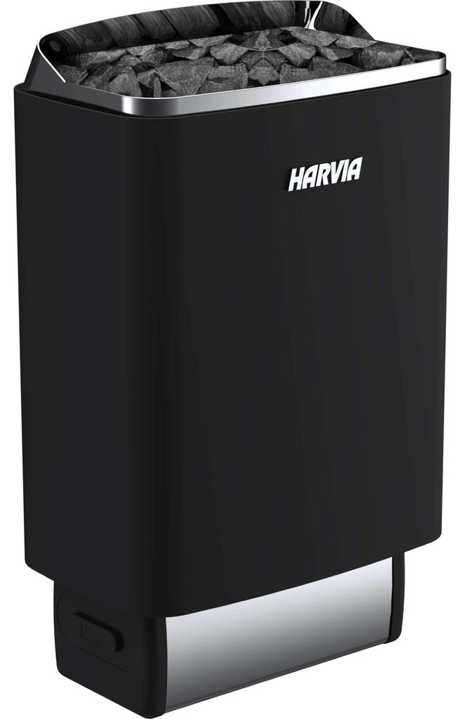 Harvia Saunaofen 100 Topsteel 9KW M90E black Produktbild 