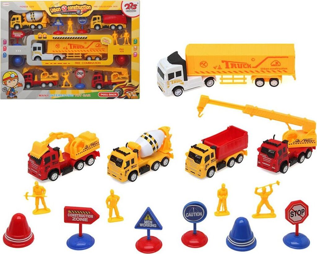 Atosa Lastwagen 45x32x6 Cm Golden Golden One Size