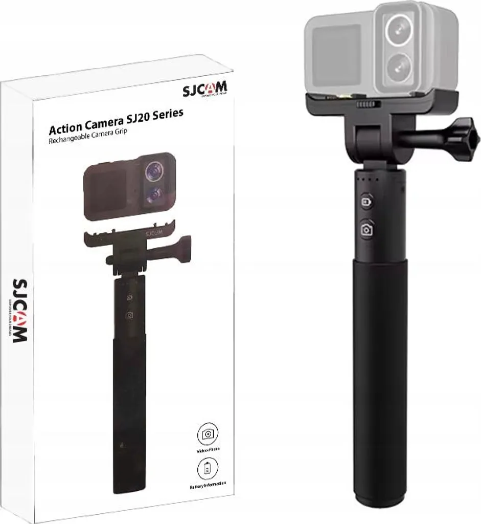 Monopode avec Batterie 4800mAh pour Caméra SJCAM SJ20 Charging Combo