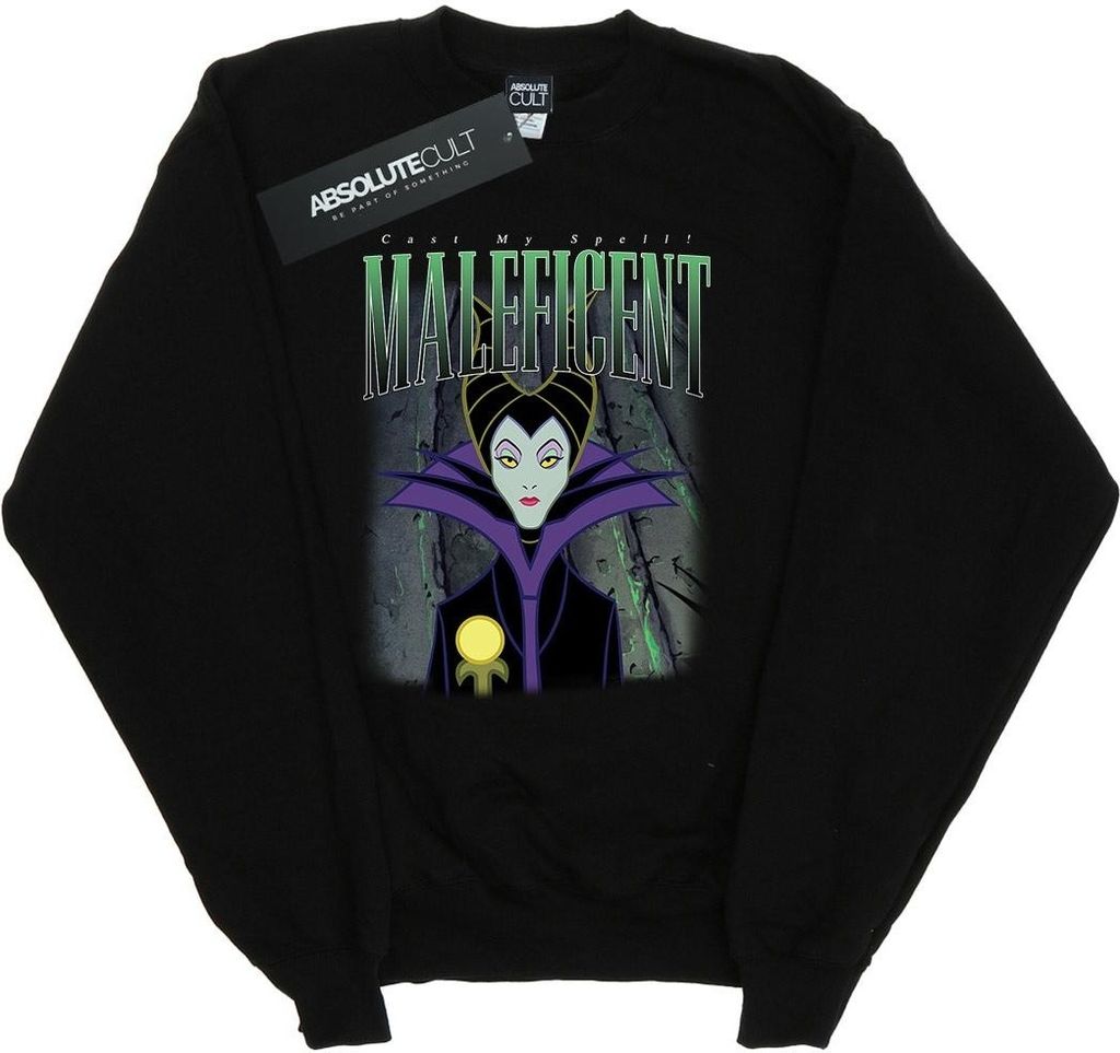 Disney - "Sleeping Beauty Maleficent" Sweatshirt für Herren BI48913 (XL) (Schwarz)