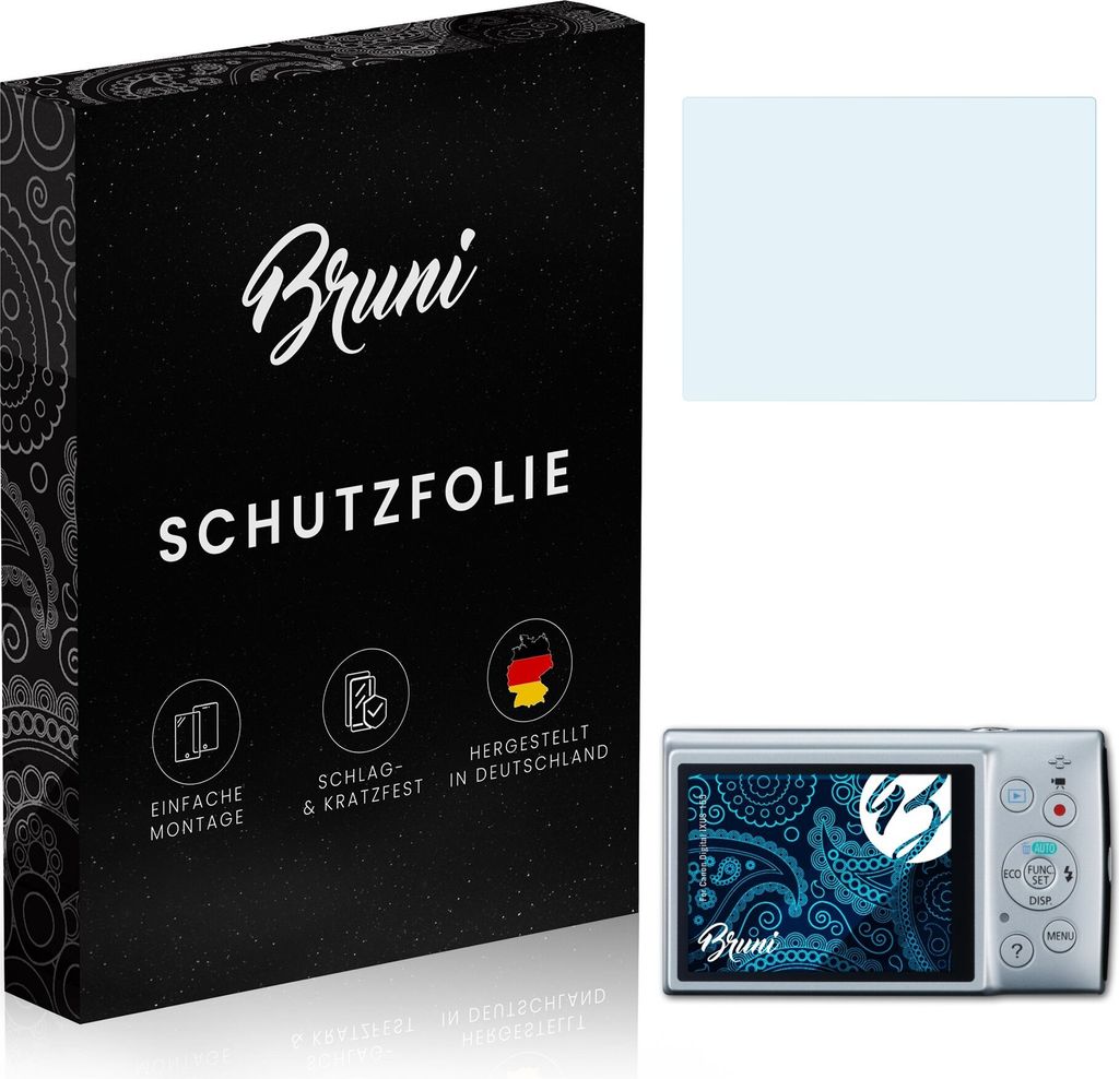 atFoliX 4054274728890, Transparent, Canon, Digital IXUS 155/ PowerShot ELPH 150IS, Klare Bildschirmschutzfolie, Kratzresistent, Glänzend