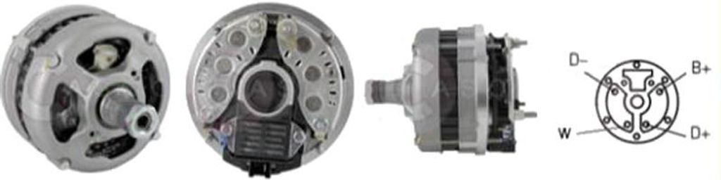 CASCO CAL15264GS Lichtmaschine Generator LiMa 60A 12V