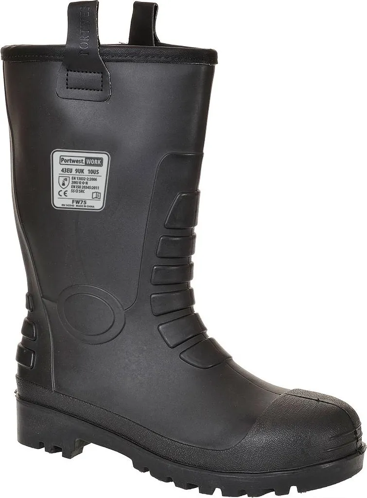 Bottes Portwest Neptune S5 CI Noir 41 : Fini les Pieds Froids et Mouillés