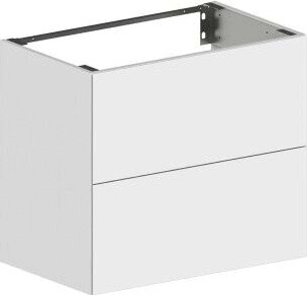 KEUCO EDITION 11 ART Waschtischunterschrank, 2 Frontauszüge, 800x700x490mm, mit LED-Beleuchtung, 32512890801