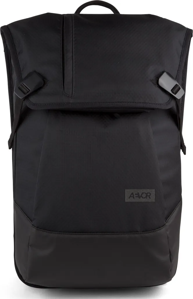 Aevor Daypack Proof Black Sac à dos extensible 18-28L en PET recyclé