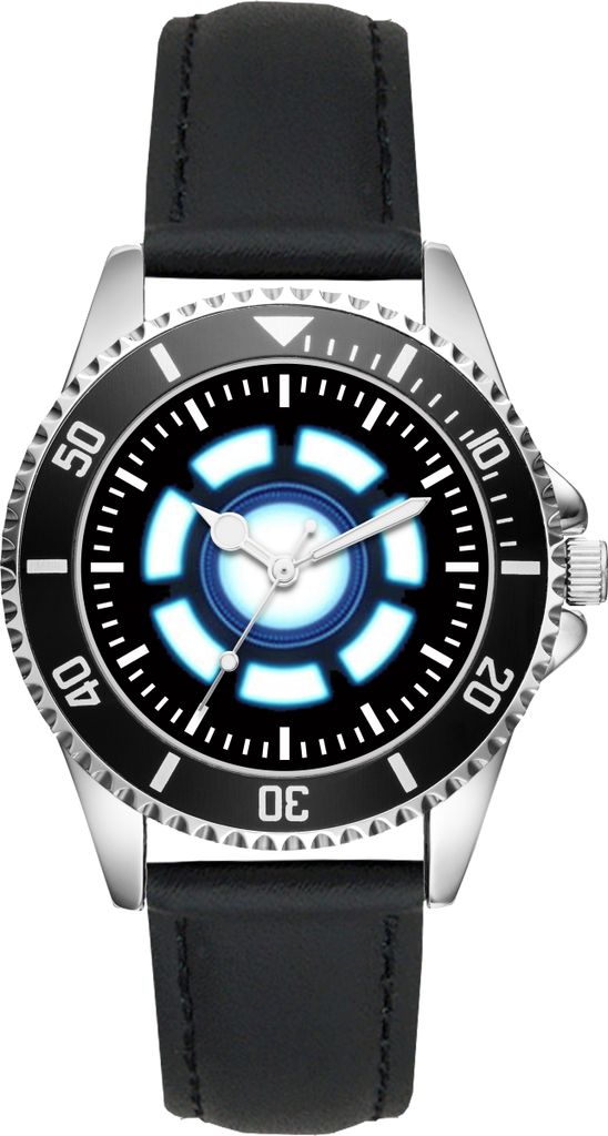 KIESENBERG Herrenuhr Armbanduhr Commic Arc Reactor Iron Man Produktbild 