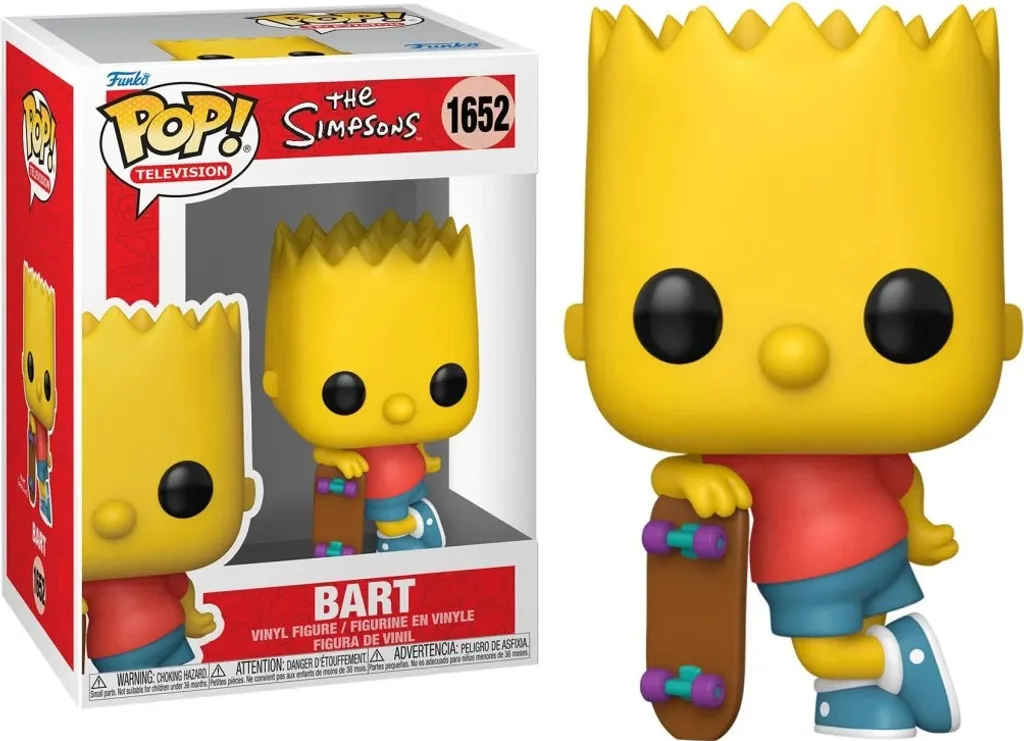 Statue Pop Bart Simpson en Vinyle Premium 2023 - Objet de Collection Pop - 5