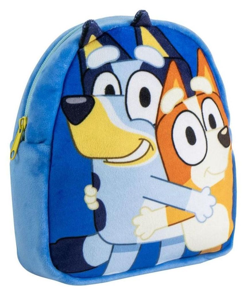 Bluey Plüsch-Rucksack 22 cm für Kinder, weich und strapazierfähig