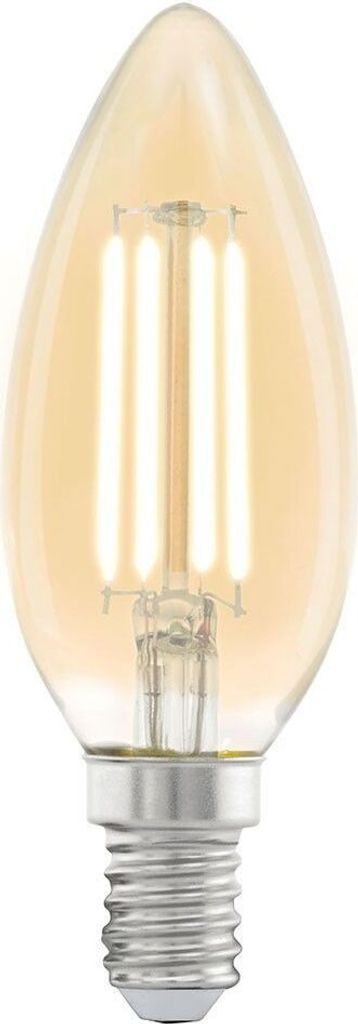 Eglo LED Filament Kerze 4W = 26W E14 Gold 270lm extra Produktbild 