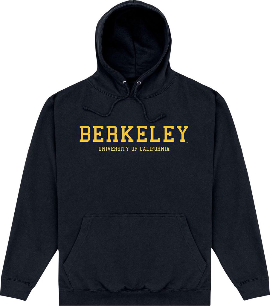 UC Berkeley - Kapuzenpullover für Herren/Damen Uni PN362 (3XL) (Schwarz)