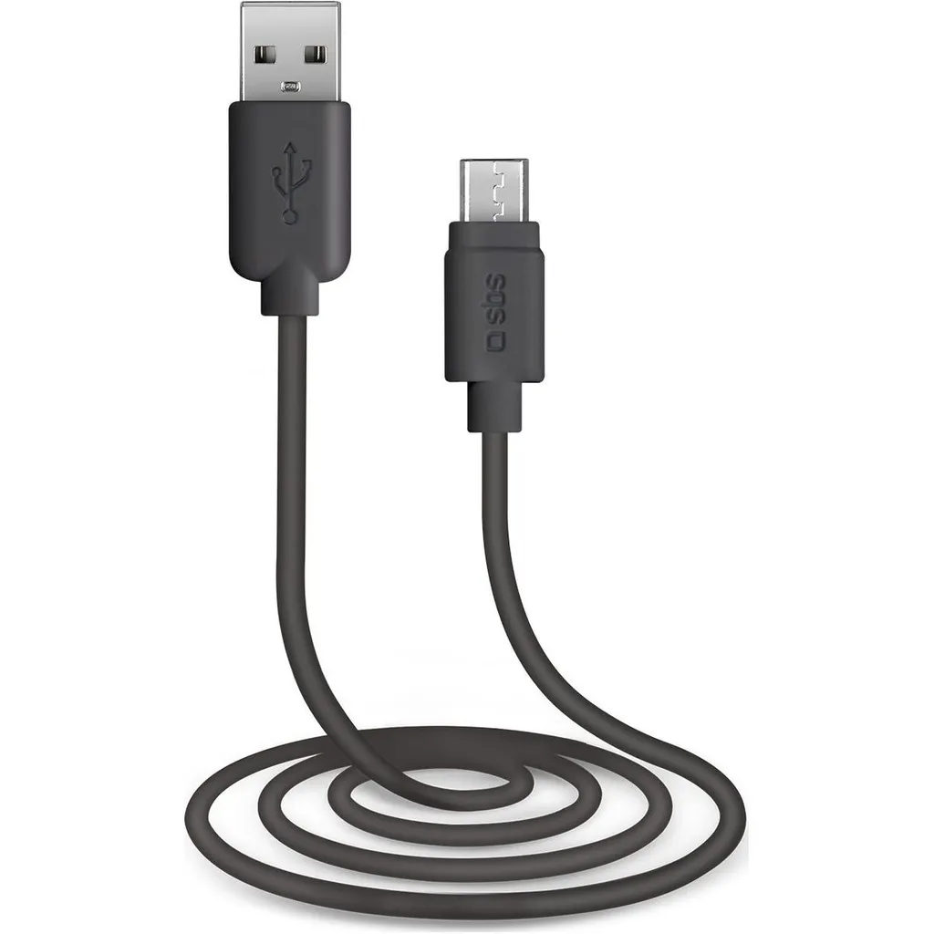 Sincronizza e Carica con SBS: Cavo Micro USB 1m Nero High Speed - 11