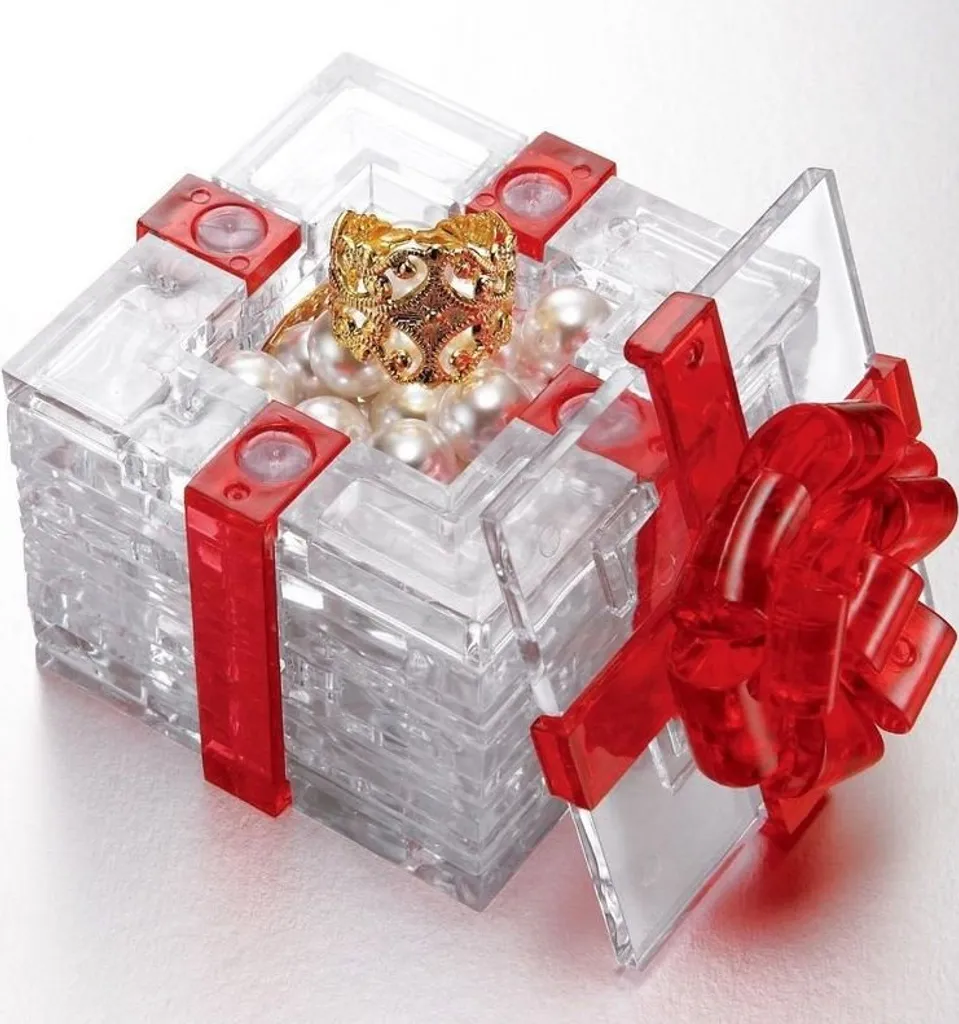 Puzzle 3D di Cristallo HCM Kinzel Gift Box 38 Pezzi - Complemento d'Arredo - 4