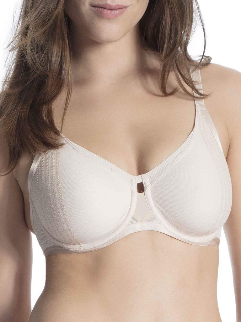 Triumph Contour Sensation W01 EX mit Bügel Damen BH Minimizer, Größe: 95G, Farbe: Beige