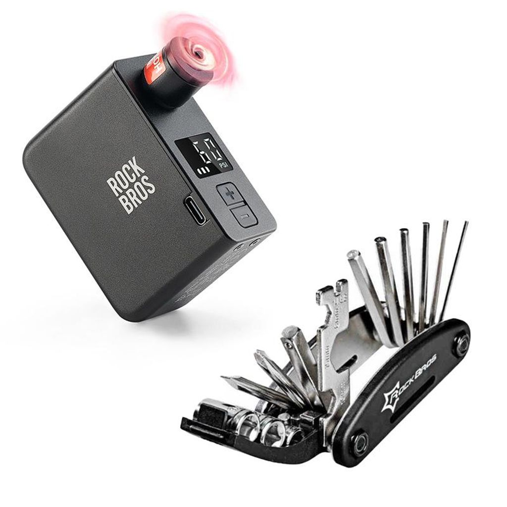 ROCKBROS : Outil multifonctionnel pour vélo, 16 en 1, kit Image du produit 