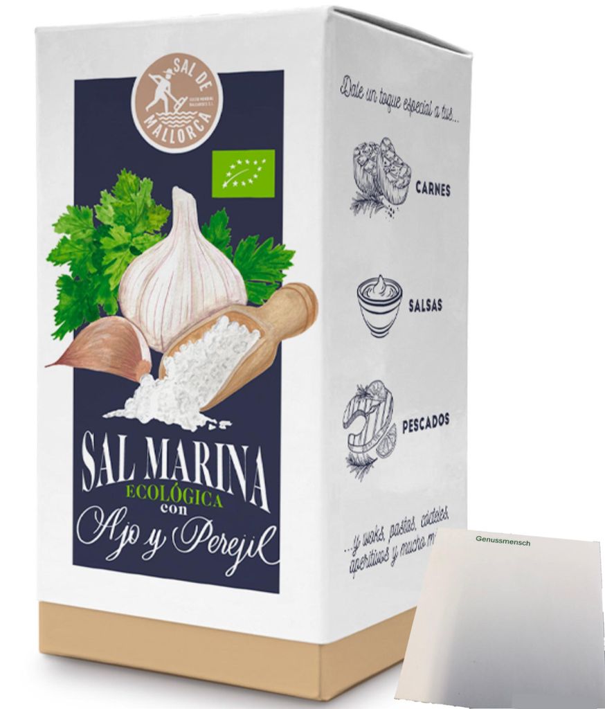 Sal Marina Salz aus Mallorca mit Knoblauch/ Petersilie Produktbild 