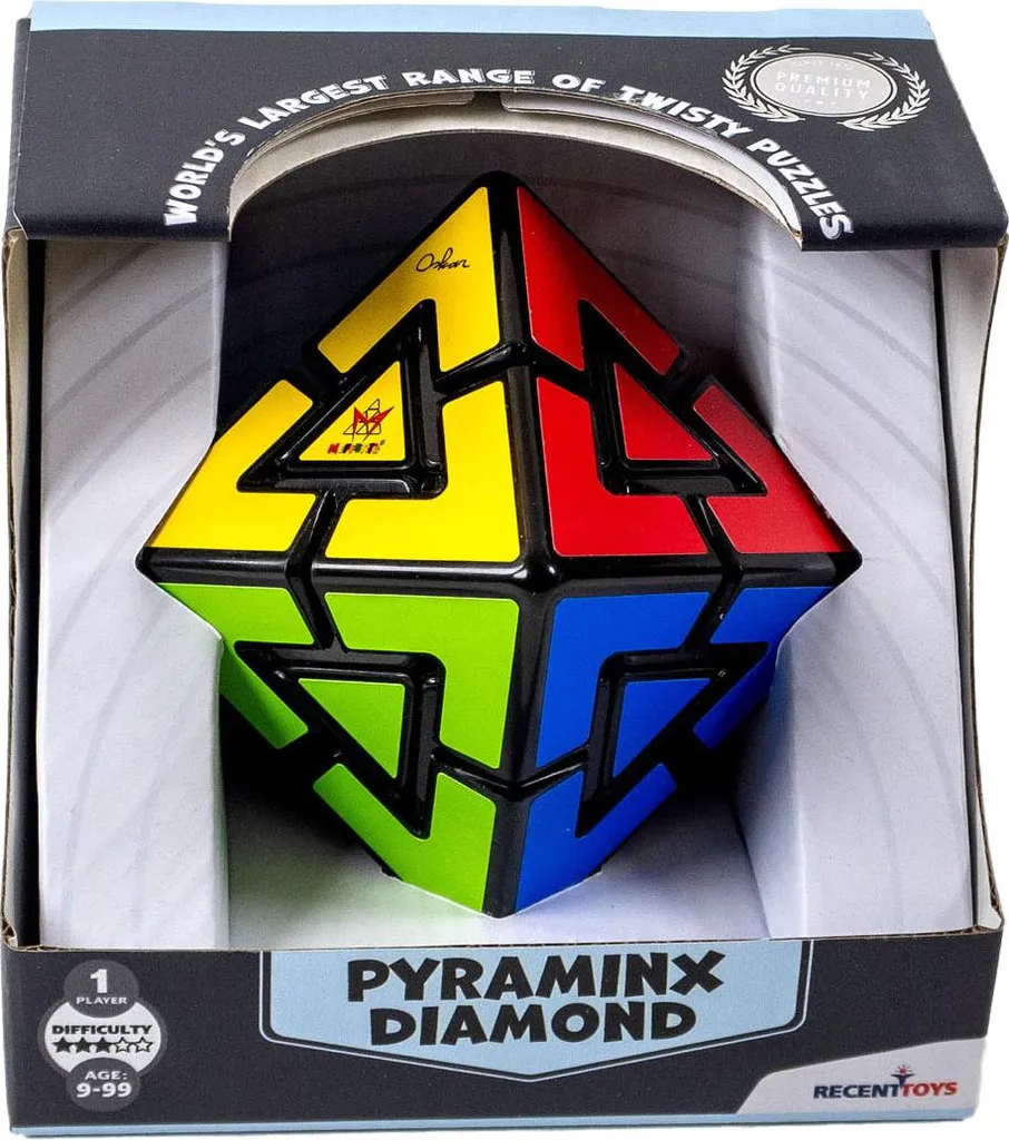 Pyraminx Diamond Casse-Tête : Brainteaser Géométrique Niveau Expert - 6