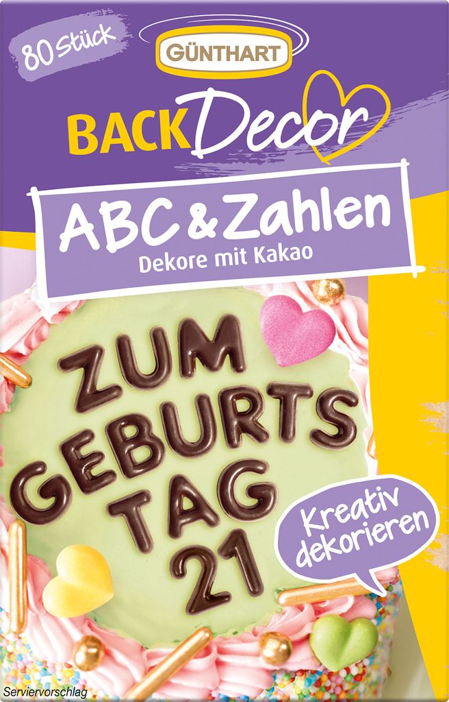 ZpětDekor ABC a čísla Obrázek produktu 